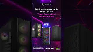 Seçili Hazır Sistemlerde Vade Farksız Taksit Seçenekleri GameGaraj'da!🤩 #shorts