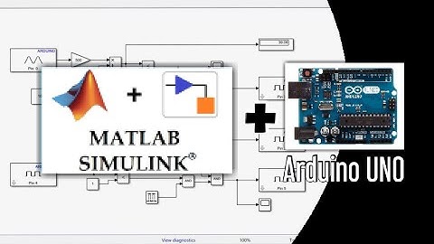 Pembacaan Output Motor DC menggunakan Simulink dan Arduino UNO
