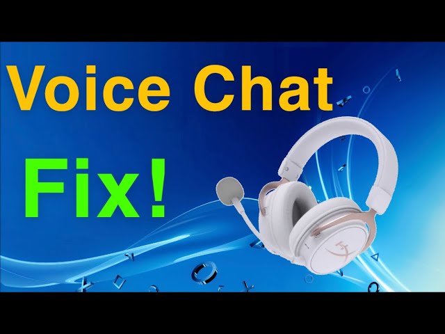 PS4 How to fix Voice Chat Game Chat NEW! - YouTube