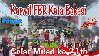 Korwil Fbr Kota Bekasi Gelar Hari Ulang Tahun Ke 21 Tahun Dengan Menyantuni 100 Anak Yatim