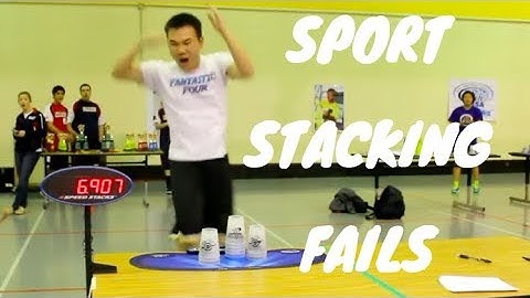 Sport Stacking | Fails Compilation