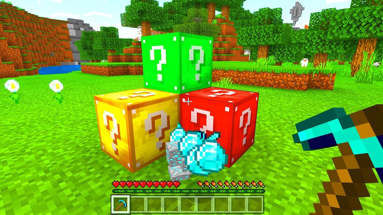 Lucky Block Mod for Minecraft PE: Download