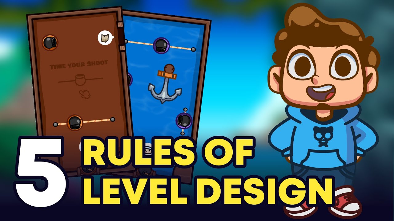 My 5 Rules of LEVEL DESIGN GAME DESIGN THEORY YouTube