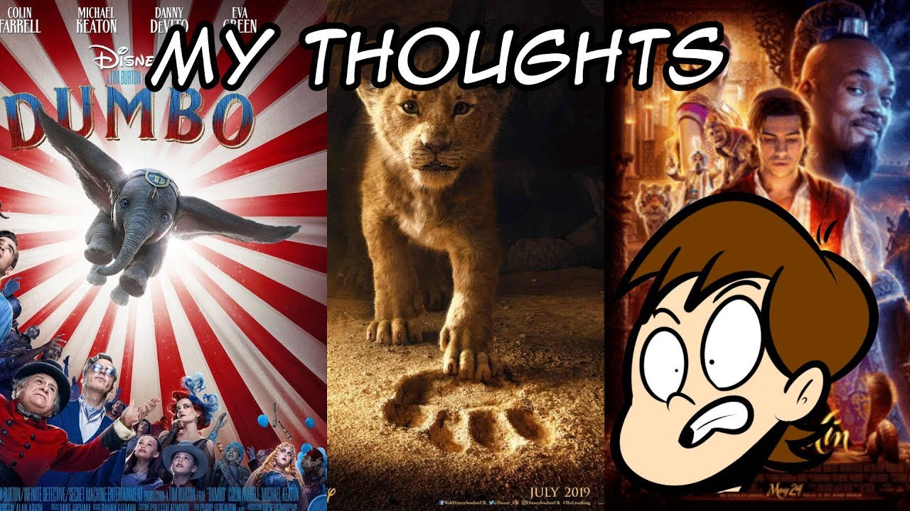 My Thoughts on Disney Live Action Remakes - YouTube