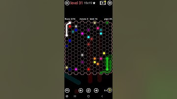 How To Solve Flow Free Hexes Premium 15x15 Mania Level 31 Board Walk Through Solution Walkthrough