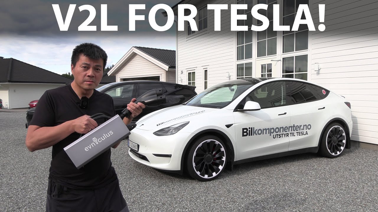 EVniculus 5 kW V2L adapter EVs with CCS tested for efficiency