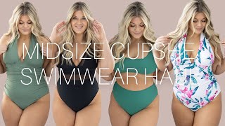 Midsize Curvy Cupshe Swimwear Try-on 2023