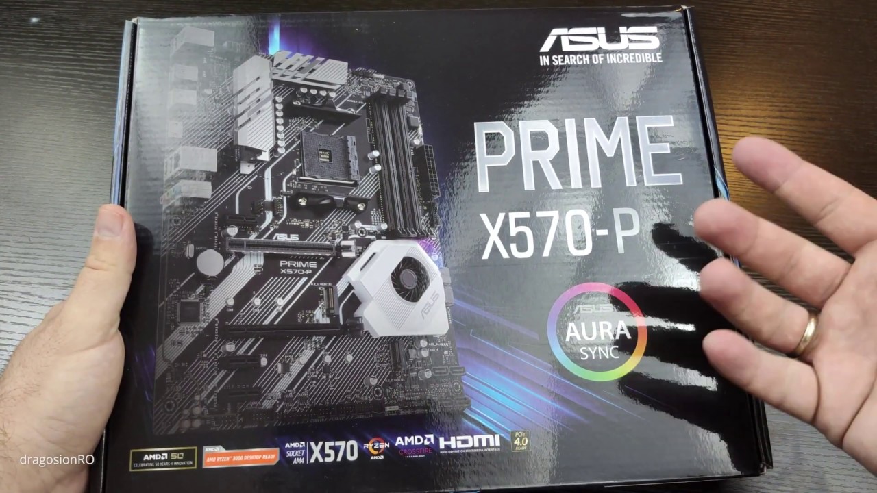 Asus Prime X570 P Unboxing Overview Youtube