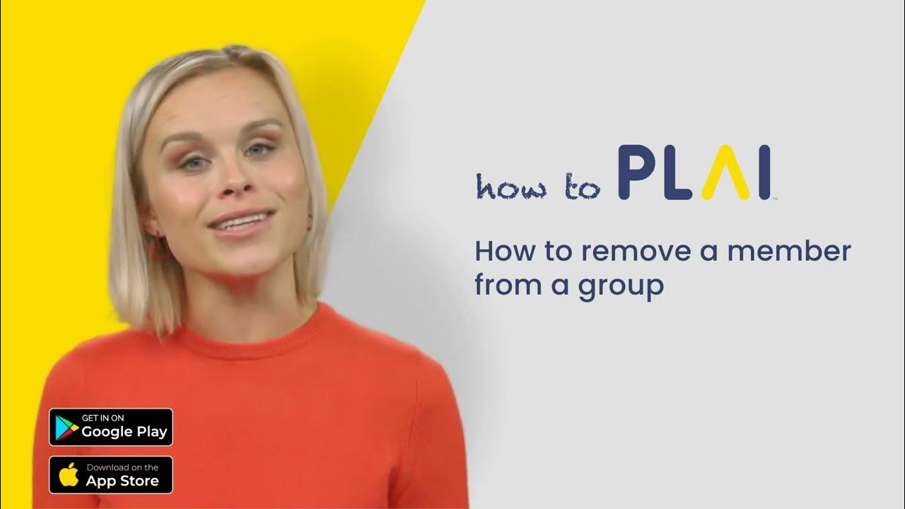 How to remove a member from a group youtube