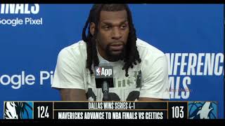 Naz Reid Press Conference | Dallas Mavericks vs Minnesota Timberwolves