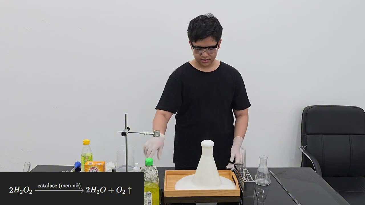 Learning with Chemistry EP2 | Elephant Toothpaste Experiment