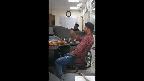 Rotate hands in opposite direction!