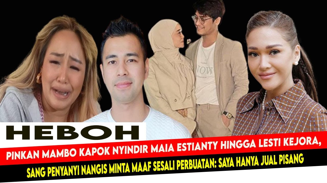 Pinkan Kapok Nyindir Maia-Lesti, sang Penyanyi Nangis Minta Maaf Sesali Perbuatan: Hanya Jual Pisang