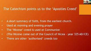 The Creed (Catechism Course Session 2)
