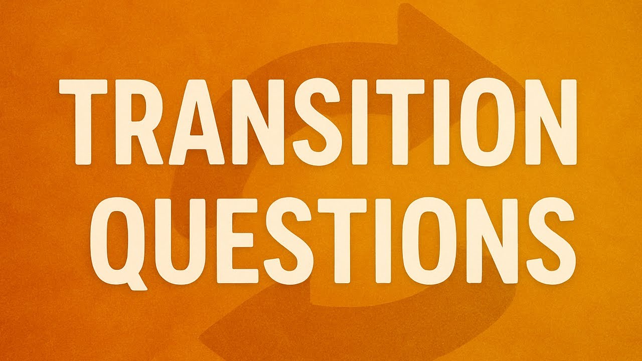 Transition Interview Questions Transition Interview Questions | Class - 26 | Full Stack MERN Course ...