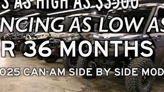 Can-Am Side-By-Sides Built To Ride Sloan s