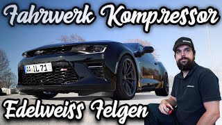 Geigercars - Camaro Umbau – KW V3 Fahrwerk, Kompressor! 😱Edelweiss Felgen ❤️!