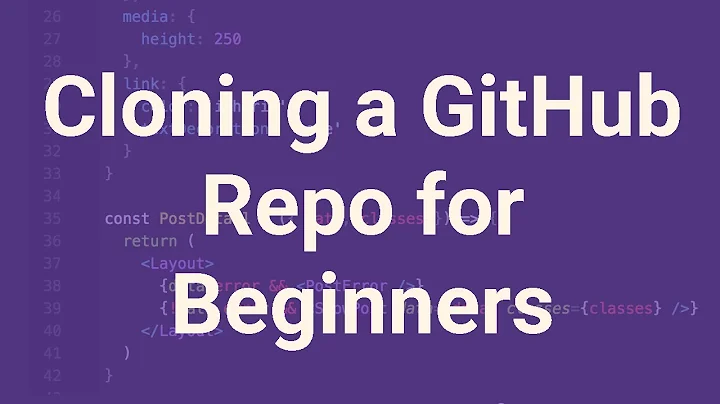 How to Clone a GitHub Repo for Beginners