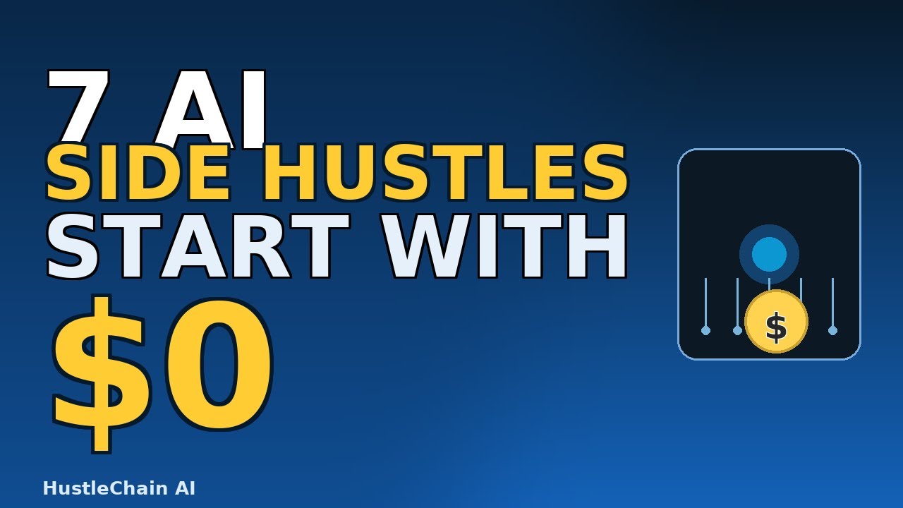 7 AI Side Hustles You Can Start with $0 - YouTube