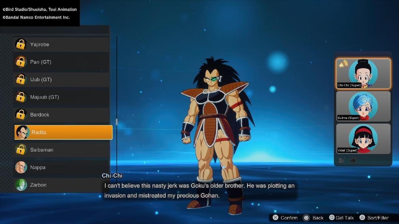 Dragon Ball Raditz Girl