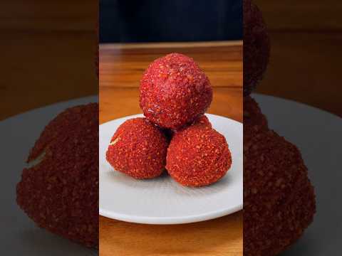 Red Cheese balls #cooking #shorts #asmr