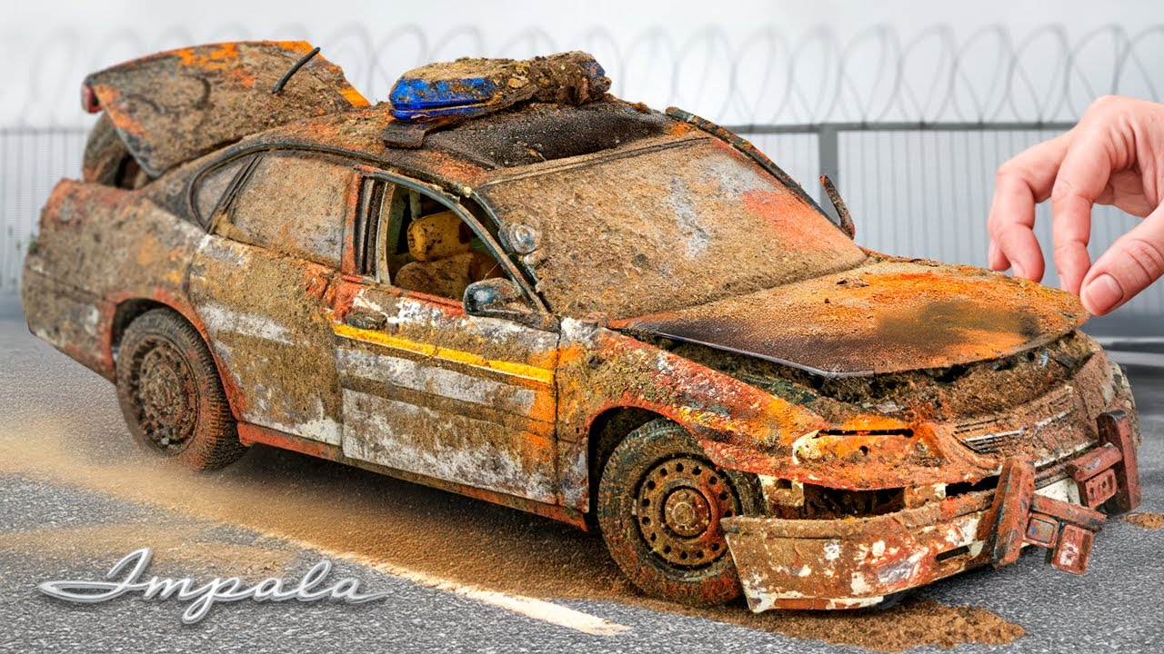 Restoration Abandoned Police Car | Old Chevy Impala