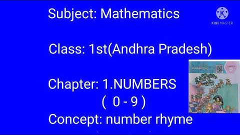 number rhyme, sun in the sky one, one,one