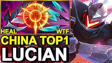 Wild Rift China Top1 Lucian ADC - Top1 Best Navori Lucian Build Runes - Challenger Rank Gameplay