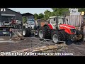 Ploughing in The Mud, Storage of Silage Bales │Chellington Valley With Season│FS 19│Timelapse#3