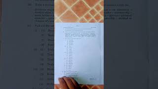 Degree First Semester English Model Paper 2023