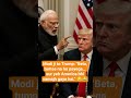 Modi ji to Trump: "Beta, tumse na ho payega...😏😂#bharat #america  #modi
