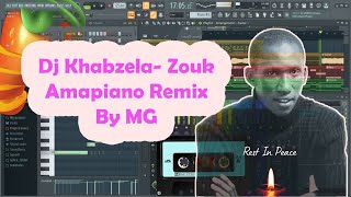 How to make Amapiano Remix on FL Studio | Dj Khabzela - Zouk | South African Old House Music