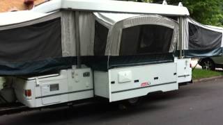2002 Coleman Utah Grand Tour Slide Out Dinette