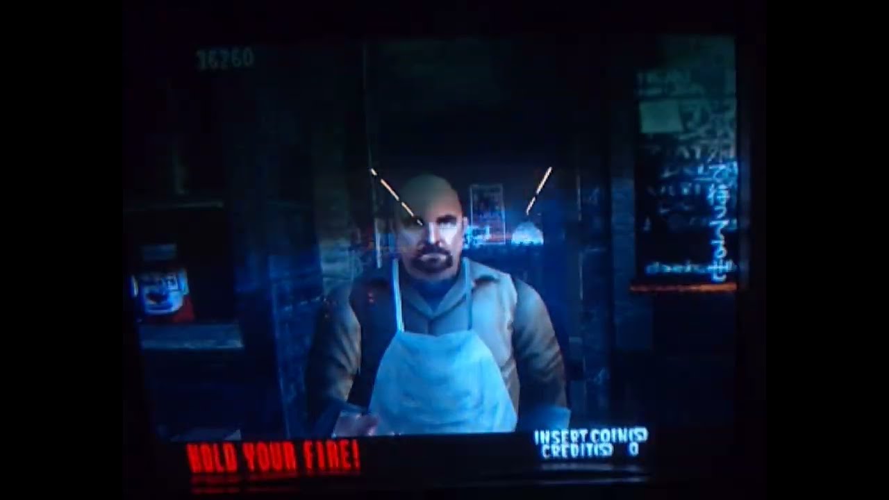 セガ ハウス オブ ザ デッド 2 実機 ランク調整しながら全員救出&ノーコンティニュークリア動画/SEGA HOUSE OF THE DEAD 2 1CC(RANK CONTROL PLAY)