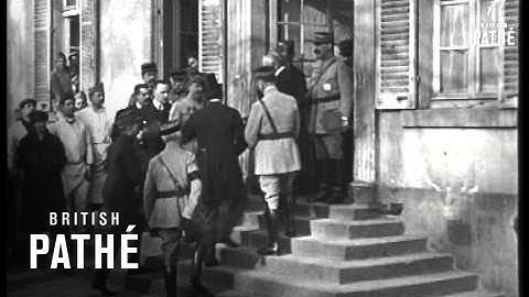 M Deschanel And General Lesieur (1914-1918)