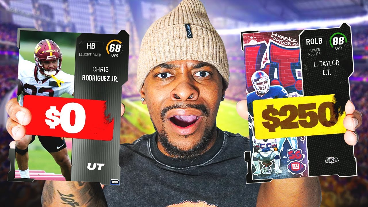 $0 Vs. $250 Madden 24 Team!..