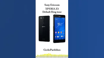 Sony Ericsson Phone Default Ringtone Evolution Sony Ericsson Z3 Geeks Parthiban 