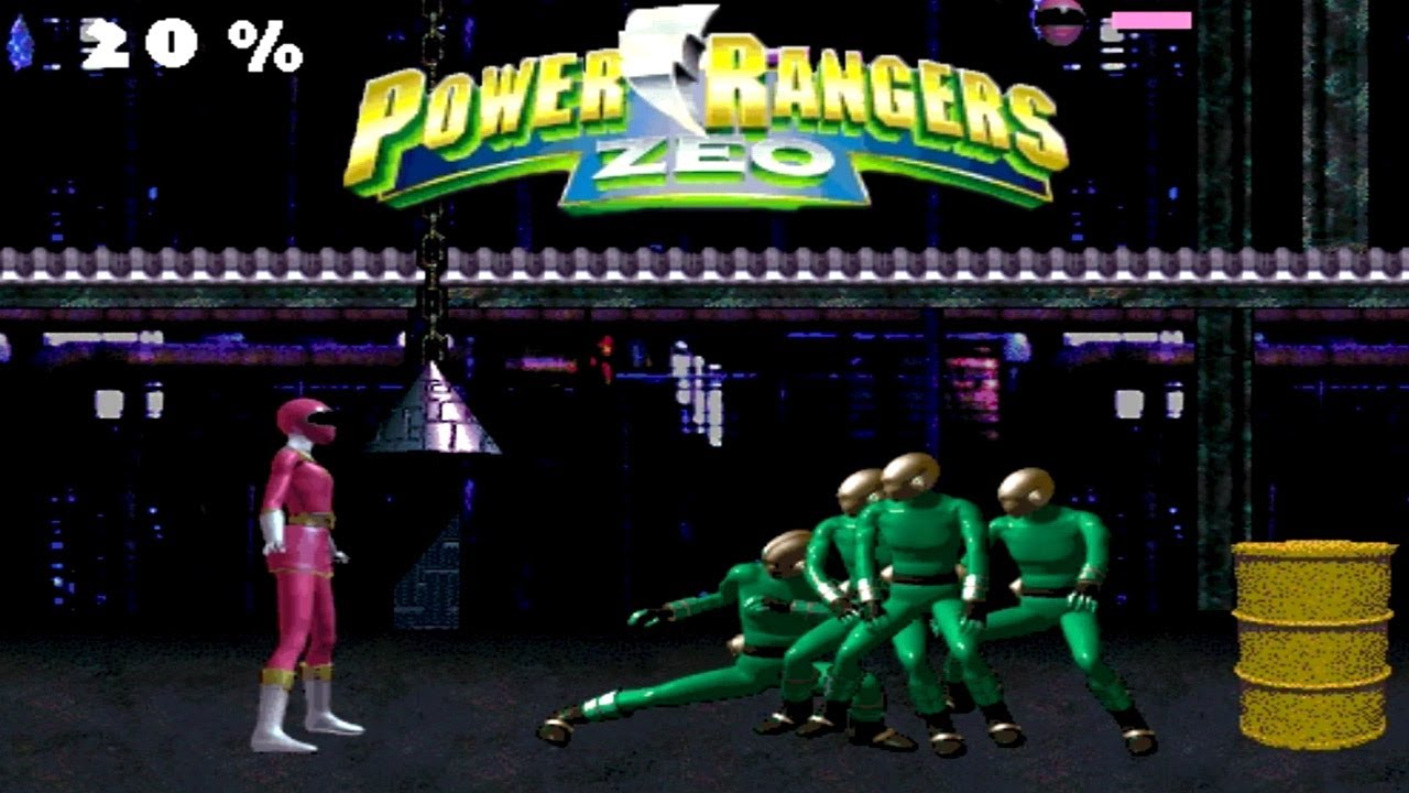Power Rangers Zeo VS The Machine Empire (Windows game 1996) - YouTube