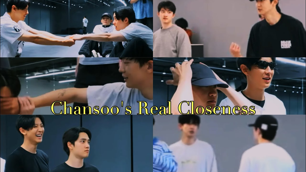 Chansoo being Inseparable // #chansoo #chanyeol #kyungsoo #exo