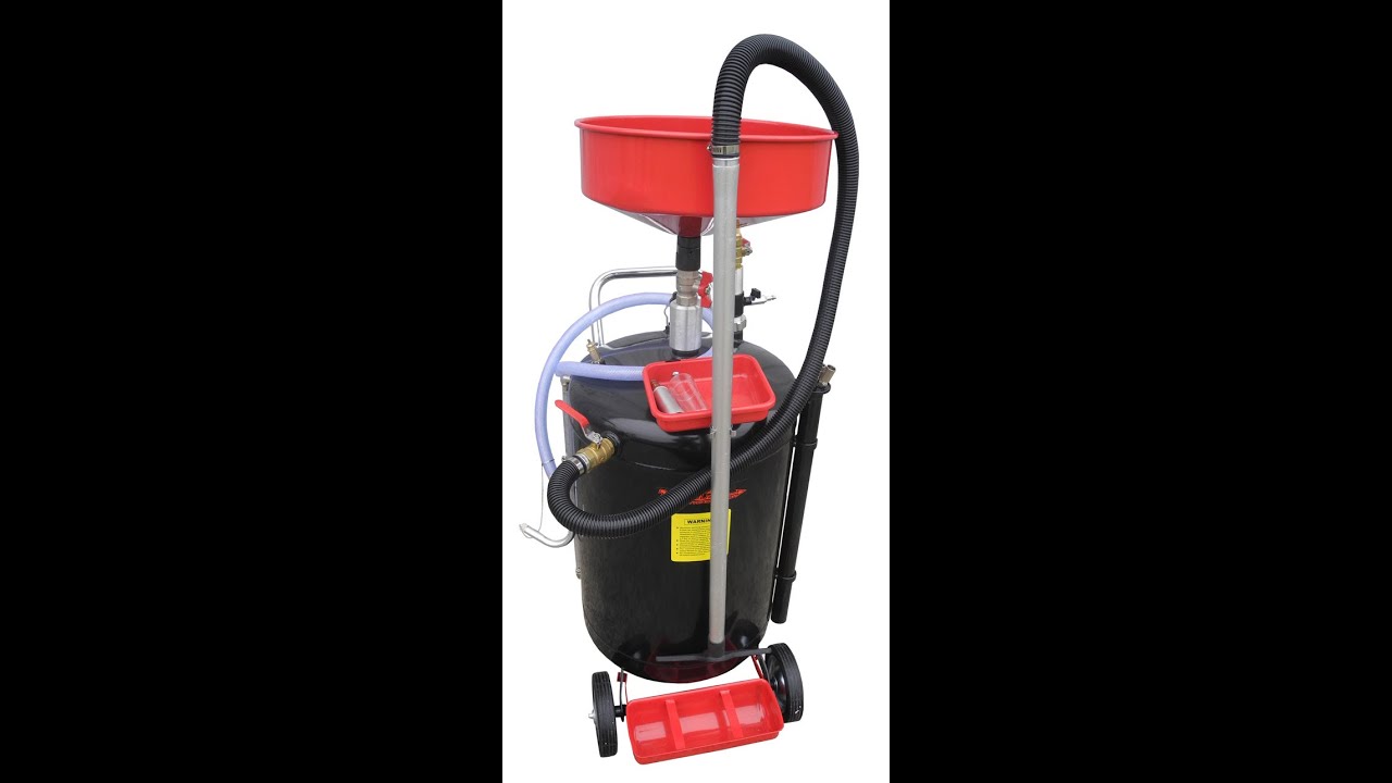 Redline ODT30E Oil Extractor Drain Vacuum YouTube