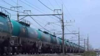 9070レ EF65 1037＋タキ ワシクリにて