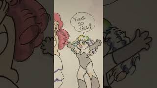 Because SO MANY of you said she looked like Rose #art #artist #fanart #stevenuniverse #shorts #fyp