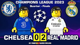 Chelsea vs Real Madrid 0-2 (0-4) • Champions League 2023 All Goals & Hіghlіghts in Lego Football