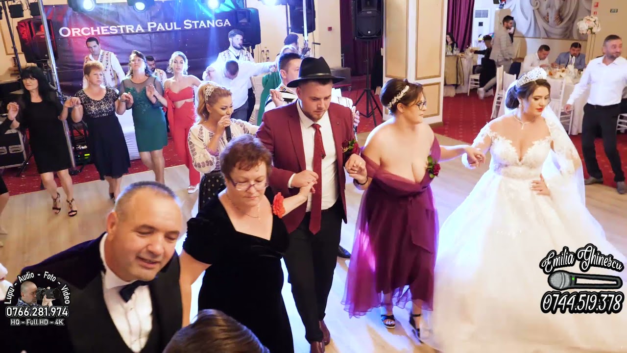 Emilia Ghinescu & Orchestra Paul Stanga - Colaj hore de joc (LIVE)