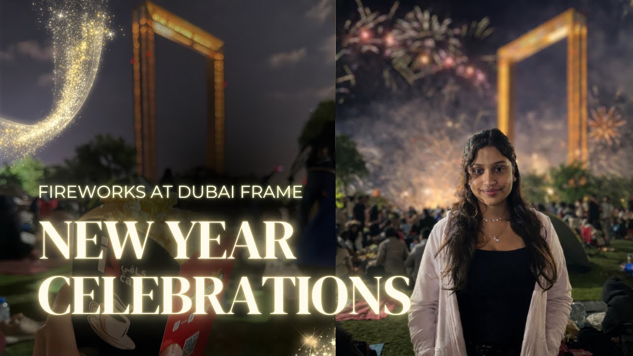 New Year Celebrations at Dubai Frame 