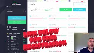 Binbot Pro 10,000 Reached In A Week With Xprofit Robot