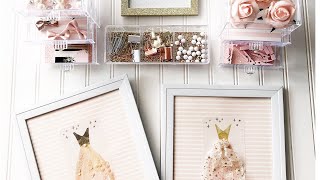 DOLLAR STORE DIY | Room Decor | Ballet Inspired | Pink Room | Dollar Tree | Frank Garcia Studio