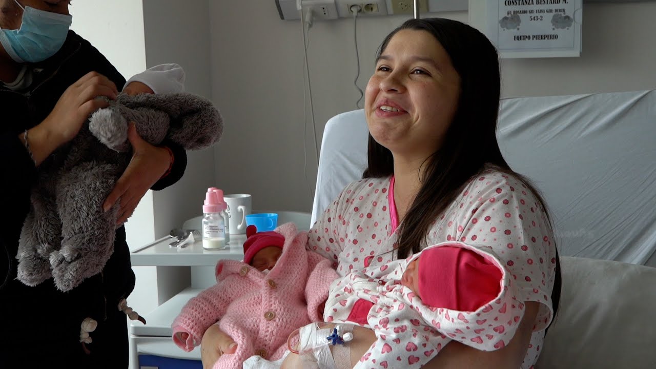 Hospital Dr. Gustavo Fricke SSVQ celebra nacimiento de trillizos