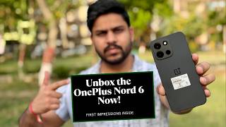 OnePlus Nord 6 Unboxing &amp; Quick Review | Display 165Hz, Battery 9000 mAh + 8s Gen 4