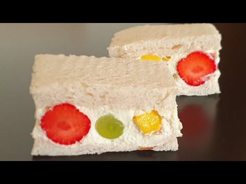 Fruit Sandwich | Different Sandwich Recipe
